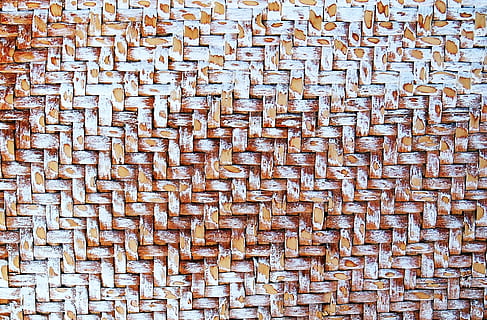 texture, raffia, trunk, crafts, textures, background, screen saver, background screens, plot, wall, wicker, full frame, backgrounds, pattern, no people, art and craft, textured, close-up, textile, creativity, craft, brown, woven, repetition, indoors, design, mat, wood - material, basket, craft product, intertwined, crisscross, 1080P, CC0, public domain, royalty free