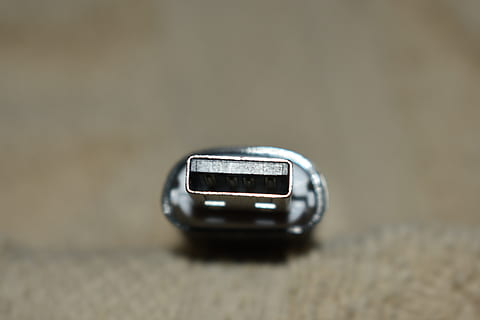 technology, data, plug, hardware, transfer, portable, close-up, indoors, single object, car, selective focus, no people, motor vehicle, metal, communication, mode of transportation, still life, silver colored, land vehicle, copy space, table, transportation, focus on foreground, studio shot, connection, 5K, CC0, public domain, royalty free