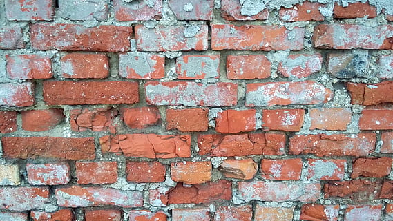 mursten, væg, struktur, murstenen, baggrund, baggrunde, murstens væg, fuld ramme, murbygningsfunktion, arkitektur, tekstureret, bygget struktur, ingen mennesker, mønster, rød, dag, Brun, forvitret, tæt på, ru, gentagelse, udendørs, arrangement, 2K, CC0, offentligt domæne, royaltyfrie