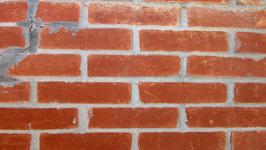maó, paret, predeterminat, textura, aspre, sòlid, argila, rústic, crack, arquitectura, estructura construïda, paret de maó, funció de construcció de parets, patró, marc complet, vermell, fons, cap gent, dia, art i artesania, primer pla, marró, disseny, a l'aire lliure, exterior de l'edifici, Color blanc, 4K