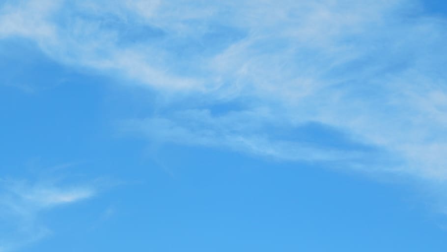cel, núvols, celeste, clima, núvol - cel, blau, fons, bellesa a la natura, cap gent, naturalesa, tranquil·litat, escenics - natura, vista d’angle baix, escena tranquil·la, cloudscape, medi ambient, dia, vent, idíl·lic, Color blanc, a l'aire lliure, meteorologia, Wispy, 4K