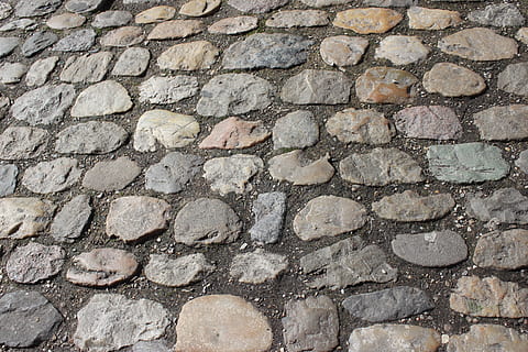 sten-, rau, struktur, mønster, baggrunde, fuld ramme, tekstureret, solid, arkitektur, stenmateriale, ingen mennesker, bygget struktur, murbygningsfunktion, væg, dag, ru, mursten, Stenmur, grå, udendørs, høj vinkel visning, gentagelse, overflod, beton, 2K, CC0, offentligt domæne, royaltyfrie