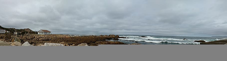 pláž, kamely, zataženo, moře, mrak - nebe, přistát, voda, nebe, architektura, Příroda, stavba, exteriér budovy, scenics - příroda, nikdo, krása v přírodě, budova, Skála, rock - objekt, životní prostředí, venku, pevný, 1080P