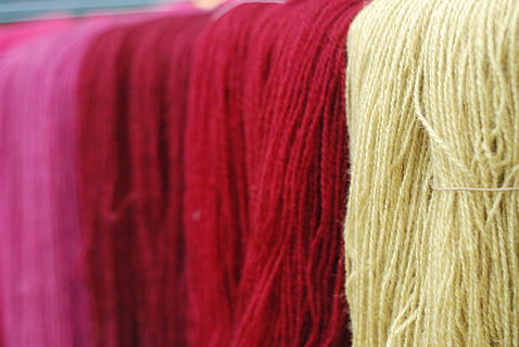 textile, crafts, yarn, knitting, needlework, k, colorful, wool, thread, red, close-up, material, no people, full frame, industry, backgrounds, textile industry, art and craft, indoors, ball of wool, factory, multi colored, variation, man made object, textile factory, man made, manufacturing equipment, silk, softness, 4K, CC0, public domain, royalty free