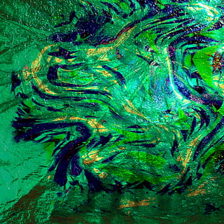 Contexte, texture, modèle, structure, abstrait, vert, brillant, couleur verte, plein cadre, arrière-plans, la créativité, personne, peindre, prise de vue en studio, multi couleur, texturé, art et Artisanat, couleurs éclatantes, à l'intérieur, milieux abstraits, fermer, vitalité, peintures, la nature, encre, 1080P, CC0, domaine public, libre de droits