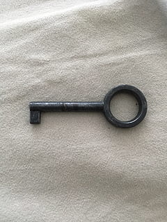 desktop, key, lock, metal, no people, close-up, safety, security, day, equipment, protection, high angle view, outdoors, connection, single object, pipe - tube, textured, shape, technology, black color, still life, steel, 1080P, CC0, public domain, royalty free