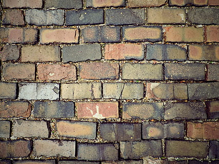 Paver, sti, murstein, vei, murvei, full ramme, bakgrunn, mønster, ingen folk, strukturert, gjentakelse, steinmateriale, dag, utendørs, fast, arkitektur, vegg, høy vinkel visning, gangsti, ordning, form, nærbilde, design, bygget struktur, brostein, 4K, CC0, offentlig domene, opphavsrett gratis