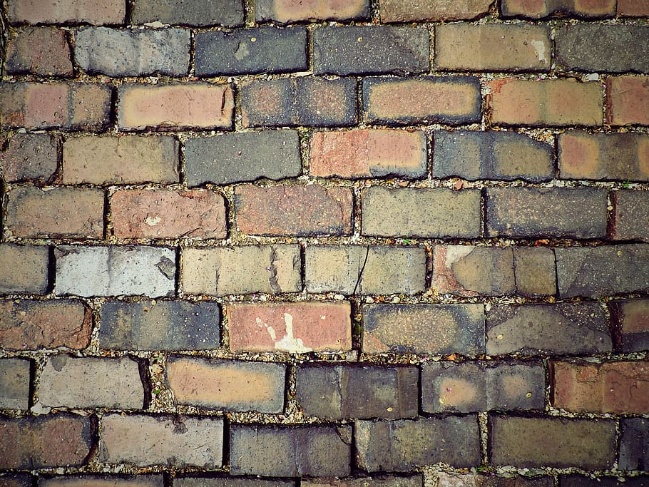 finitrice, sentiero, mattoni, strada, strada di mattoni, fotogramma intero, sfondi, modello, nessuno, strutturato, mattone, ripetizione, materiale lapideo, giorno, all'aperto, solido, architettura, parete, vista dall'alto, preparativi, forma, avvicinamento, design, struttura costruita, pavimentazione in pietra, 4K