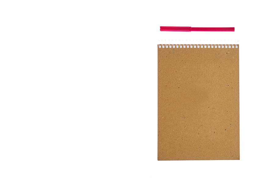 taccuino, pagina, carta, il lavoro, Nota, libro, ufficio, è vuoto, documento, bianca, struttura, design, scrivere, formazione scolastica, spazio, articolo, lavoro, sfondo, isolante, studio, sfondo bianco, composizione, penna, autore, copia spazio, ritagliare, girato in studio, in casa, nessuno, avvicinamento, singolo oggetto, vuoto, natura morta, bloc notes, Marrone, pubblicazione, forniture per ufficio, clip, Oggetto creato dall'uomo, due oggetti, 8K