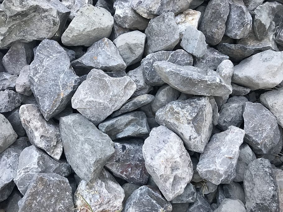 pietra, roccia, struttura, ruvido, sfondi, fotogramma intero, grande gruppo di oggetti, solido, abbondanza, pietra - oggetto, roccia - oggetto, strutturato, nessuno, grigio, giorno, vista dall'alto, natura, natura morta, all'aperto, forma, durezza, mucchio, ciottolo, 4K