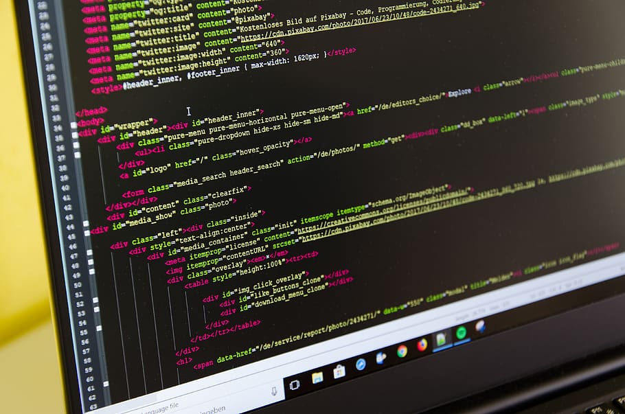 codi, codificació, ordinador, dades, desenvolupament, html, programador, programació, pantalla, programari, tecnologia, portàtil, quadern, oficina, lloc de treball, disseny web, dissenyador web, monitor, css, programador web, desenvolupament web, desenvolupador web, Internet, monitor d’ordinador, equips informàtics, comunicació, nombre, cap gent, pantalla del dispositiu, text, primer pla, multicolor, guió occidental, connexió, a l'interior, tecnologia sense fils, negocis, interfaç gràfica d'usuari, llenguatge informàtic, 4K
