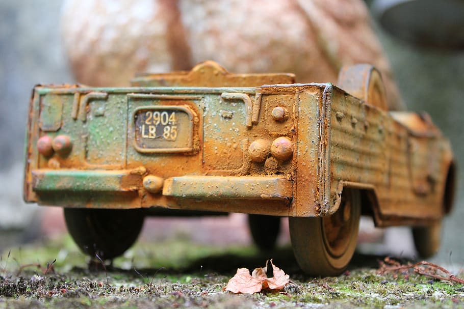 mehari, model, òxid, cotxe, rovellat, metall, dia, vell, primer pla, cap gent, centrar-se en primer pla, a l'aire lliure, resistent, transport, obsoleta, manera de transport, aixafar, deteriorament, abandonat, declivi, naturalesa, planta, roda, 5K