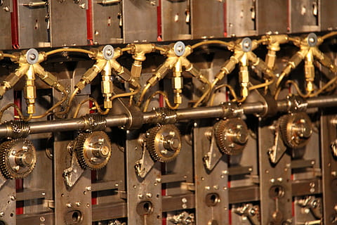 bletchley park, turin, bombe, cypher, codebreak, metal, no people, indoors, abundance, industry, full frame, large group of objects, business, close-up, technology, factory, machine part, brass, food and drink, machinery, control, gold colored, in a row, order, refreshment, industrial equipment, production line, 4K, CC0, public domain, royalty free