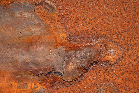 ruggine, metallo, arrugginito, sfondo, struttura, patina, sfondi, arte e artigianato, antico, colore arancione, solido, rappresentazione animale, nessuno, roccia, roccia - oggetto, storia, fotogramma intero, natura, avvicinamento, il passato, modello, vecchio, rappresentazione, architettura, rosso, all'aperto, arenaria, paleontologia, archeologia, 4K, CC0, dominio pubblico, privo di copyright