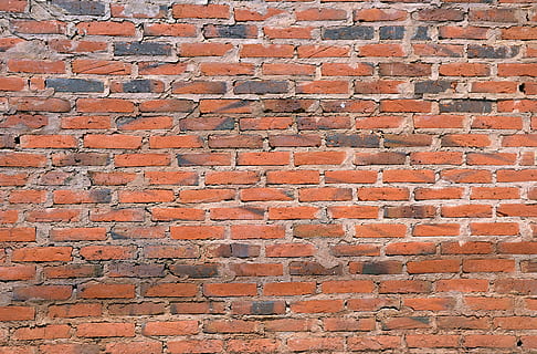 paret, maons, comú, textura, maó comú, maó, marc complet, fons, paret de maó, patró, funció de construcció de parets, estructura construïda, arquitectura, cap gent, dia, repetició, marró, exterior de l'edifici, a l'aire lliure, vermell, primer pla, disseny, color taronja, 4K, CC0, domini públic, lliure de regalies