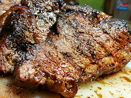 grill, medium term, food, food and drink, close-up, still life, meat, ready-to-eat, indoors, freshness, no people, serving size, indulgence, barbecue, focus on foreground, grilled, high angle view, plate, unhealthy eating, chicken, temptation, chicken meat, garnish, 4K, CC0, public domain, royalty free