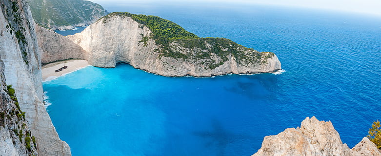 zakynthos, ship, wreck, panorama, greek island, greece, port, travel, beach, sea, vacations, blue, rock, ocean, boat, mediterranean, outlook, idyllic, tourism, places of interest, water, beauty in nature, scenics - nature, solid, rock - object, land, cliff, nature, travel destinations, island, environment, coastline, landscape, outdoors, no people, turquoise colored, bay, lagoon, 5K, CC0, public domain, royalty free