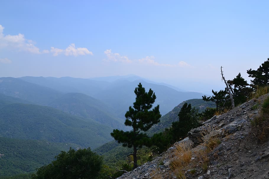 mount ida, muntanya, escenics - natura, bellesa a la natura, cel, arbre, planta, escena tranquil·la, tranquil·litat, medi ambient, escena no urbana, naturalesa, paisatge, Serra, núvol - cel, idíl·lic, dia, cap gent, remot, a l'aire lliure, creixement, 4K