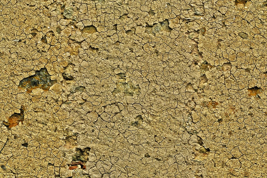 paret, façana, guix, esquerdat, estructura, textura, fons, grunge, vintage, resistent, nua, brut, esquerdes, envelliment, patró, crack, fràgil, pàtina, irregular, la fugacitat, superfície, marc complet, dia, sec, cap gent, sequera, naturalesa, a l'aire lliure, brutícia, aspre, vista d’angle alt, vell, espatllat, clima àrid, arquitectura, clima, fang, deteriorament, 5K