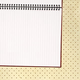 vide, papier, drap, blanc, scrapbook, carnet, cadre, modèle, espace, espace de copie, bloc note, cahier à spirale, fournitures de bureau, à l'intérieur, éducation, prise de vue en studio, personne, fond blanc, directement au-dessus, reliure à anneaux, fermer, couleur blanche, page, livre, rayé, fournitures scolaires, Bureau, message, 1080P, CC0, domaine public, libre de droits