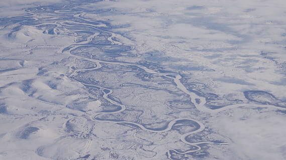 is, landskab, flod, fuld ramme, baggrunde, sne, vinter, ingen mennesker, kold temperatur, dag, natur, høj vinkel visning, skønhed i naturen, hvid farve, udendørs, miljø, jord, ro, scenics - natur, luftfoto, mønster, 4K, CC0, offentligt domæne, royaltyfrie