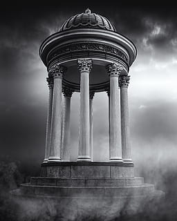 arquitectura, edifici, columna, pilar, naturalesa, urbà, ciutat, monument, centre de la ciutat, torre, cúpula, a l'aire lliure, flamarada, llum, temps, fletxa, campanar, fum, vista d’angle baix, cel, columna arquitectònica, història, el passat, núvol - cel, estructura construïda, destinacions de viatge, cap gent, turisme, viatjar, dia, exterior de l'edifici, memorial, neoclàssic, civilització antiga, columnata, 4K, CC0, domini públic, lliure de regalies
